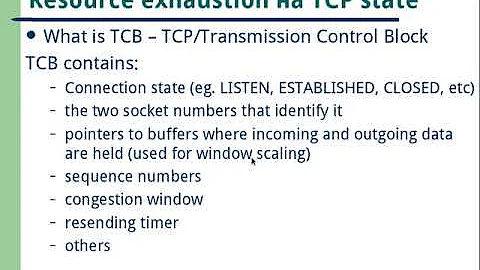 NetSec I - TCP part 4