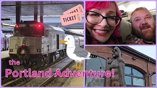 We went to Portland, Maine!!