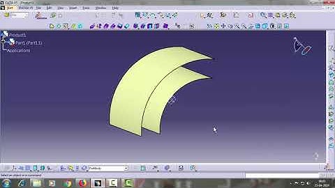 Catia V5..Surface Tutorial......How To Use "Offset" Tool .