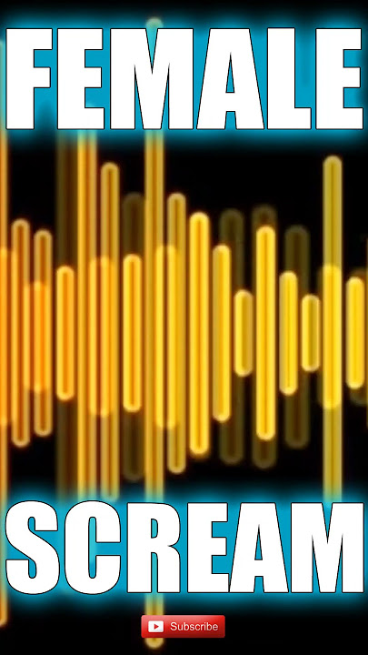 🔊 Royalty Free No Copyright Girl Screaming Sound Effect