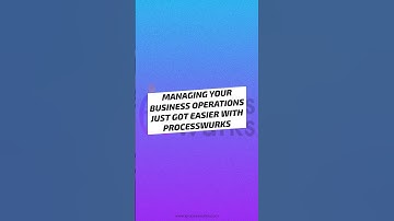 Streamline Your Business Operations with Processwurks