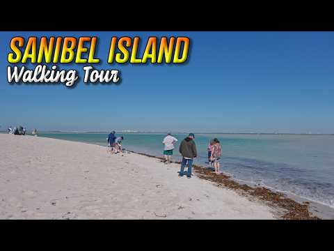 Sanibel Island | Lighthouse Beach Walk in 4K