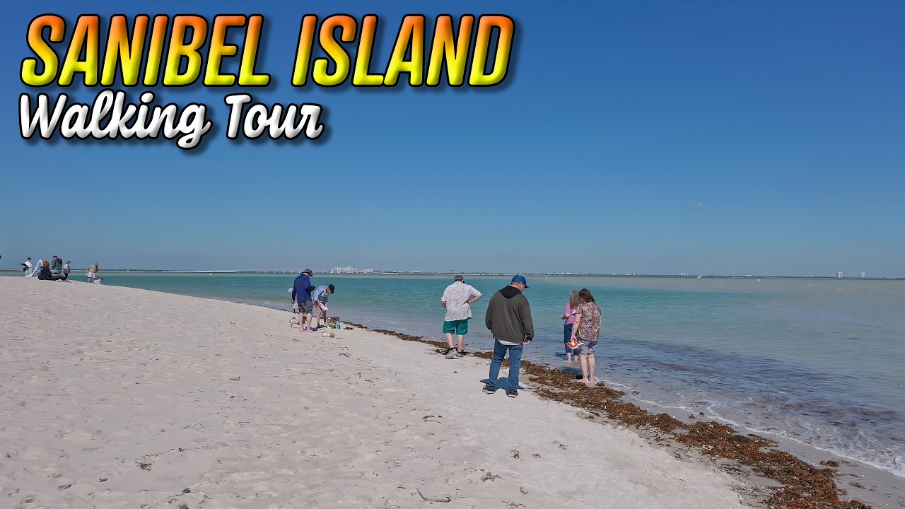 Sanibel Island | Lighthouse Beach Walk in 4K