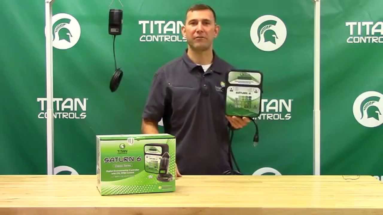 Titan Controls Saturn 6 - Digital Environmental Controller with CO2 PPM Control