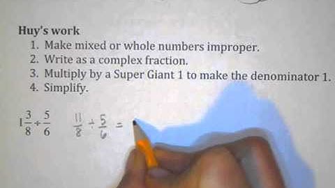 3.3.1 CPM CC2 Division of Rational Numbers