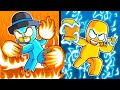 Roblox pero tenemos PODERES ELEMENTALES!