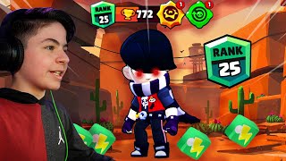 EDGAR to 750 Trophies - RANK 25 - The CEO of Brawl Stars....