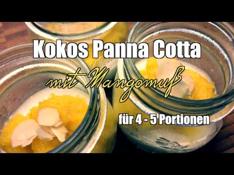 Video: Kokos-Panna Cotta Mit Pflaumen