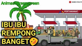 Green Screen Ibu ibu Berhijab Mau Kondangan