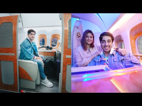 I BOOKED THE EMIRATES FIRST CLASS FOR MY WIFE !!