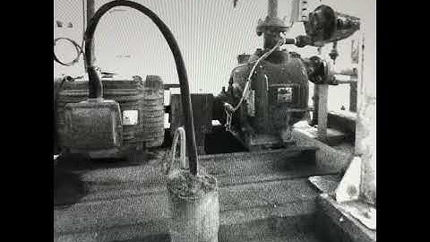 Motion amplification video of a pump with weak pedestal