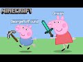 Minecraft Manhunt But It&#39;s Peppa Pig