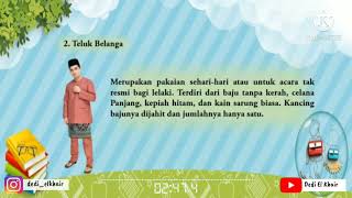 BUDAYA MELAYU RIAU. Pakaian Melayu Riau. Kelas VIII