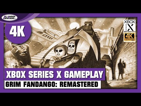 Grim Fandango Remastered: Die ersten 15 Minuten | 4K Gameplay Xbox Series X | PC Games Database
