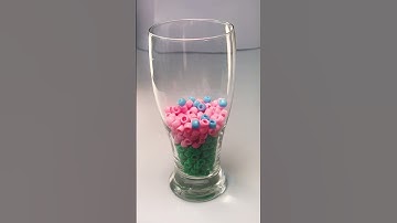 Satisfying video with colored beads #asmr #satisfying #shortvideo #youtubeshorts #viral #youtube