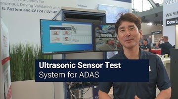 Ultrasonic Sensor Test System for ADAS by Konrad Technologies