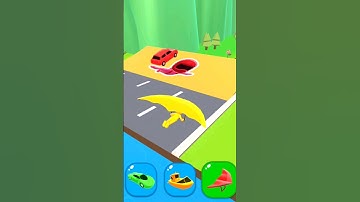 Shape-shifting Funny Race Gameplay new hyper casualgames #shorts #gameplay #shapeshifting