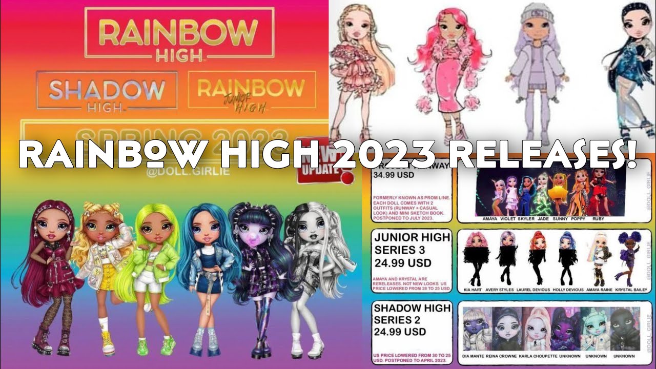 Rainbow High launches Shadow High Series 2 - Toy World Magazine, The  business magazine with a passion for toysToy World Magazine