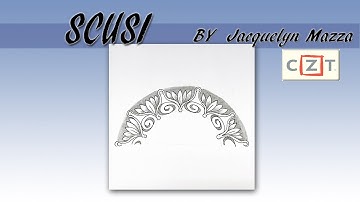 如何畫一般圖樣How to draw the Tangle Pattern SCUSI