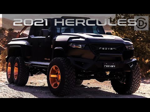 Video: Rezvani's Nieuwe Hercules SUV Is Een 6x6 Militair Geïnspireerd Beest