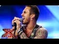 Joseph Whelan sings Sweet Child O' Mine -- Arena Auditions Week 4 -- The X Factor 2013