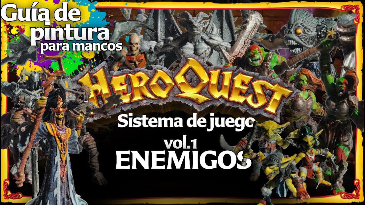 🎨 Mi HEROQUEST PINTADO al completo - vol.1 🔥 Experiencia SPEEDPAINT y más #speedpaint #heroquest