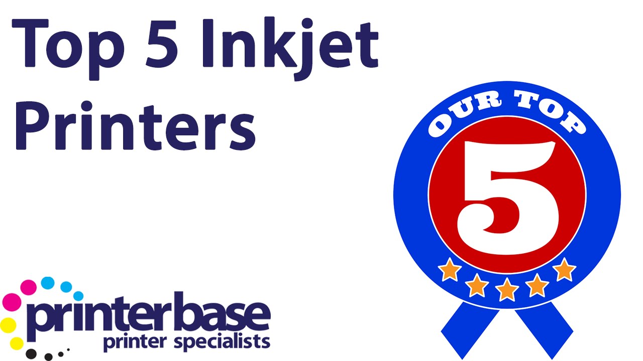 Top 5 Colour Inkjet Printers