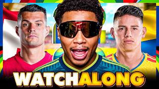 Switzerland vs Colombia LIVE 🔴 WORLD CUP R16 Watch Along & Reaction