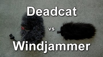 Rode Deadcat vs Rycote Mini Windjammer