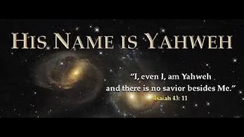 HIS NAME IS YAHWEH _ DR JAMES P WICKSTROM