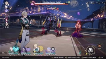 Honkai: Star Rail: First Half MoC 0 cycle clear. Feixiao E0S0, Moze E6, Aventurine E0S0, Robin E0S0.