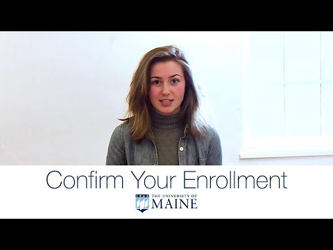 Enrollment Confirmation - UMaine International