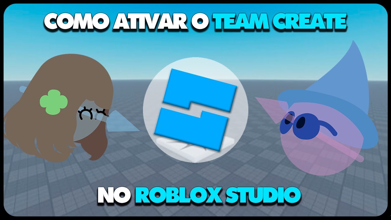 COMO ATIVAR O TEAM CREATE NO ROBLOX STUDIO (2023) - YouTube