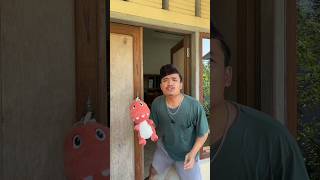 kucing nyangkut di atas atap 😱 #shorts #funny #lucu #comedy