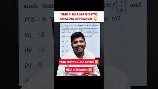 NDA Maths PYQ Smart Approach 👌 || NDA 1 2027 || Parveen Sir  ##nda12027