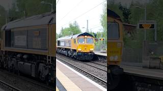 Network Rail with GBRF Class 66 Millerhill S.S. to Motherwell passing Shieldmuir #wcml #class66