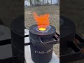 Seeing molten copper form in a furnace is oddly satisfying. #melting #copper #devilforge #fyp #asmr