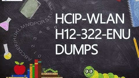 H12-322 HCIP-WLAN-POEW certification dumps - H12-322-ENU study materials