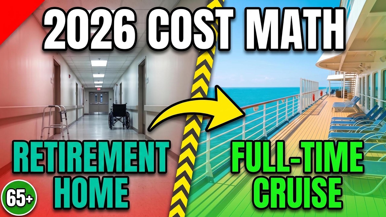 Living on a Cruise Ship vs Retirement Home — 2026 Cost Math