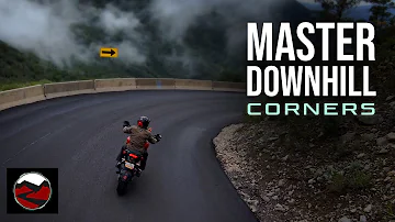 Steep DOWNHILL CORNERS Made Easy