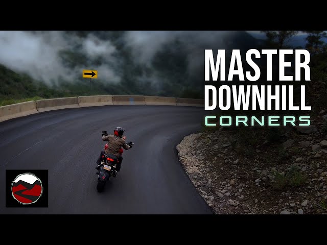 Steep DOWNHILL CORNERS Made Easy class=