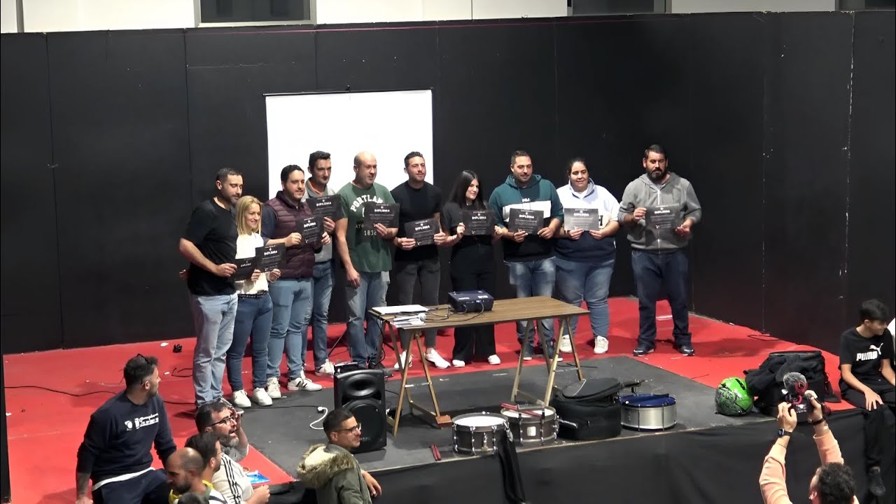 A. M. Sagrada Resurrección ( Ensayo y del Presentación Logo XV Aniversario ) Sanlúcar de Barrameda