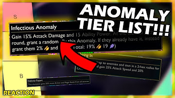 Ranking EVERY Anomaly!!! Tier List for TFT SET 13