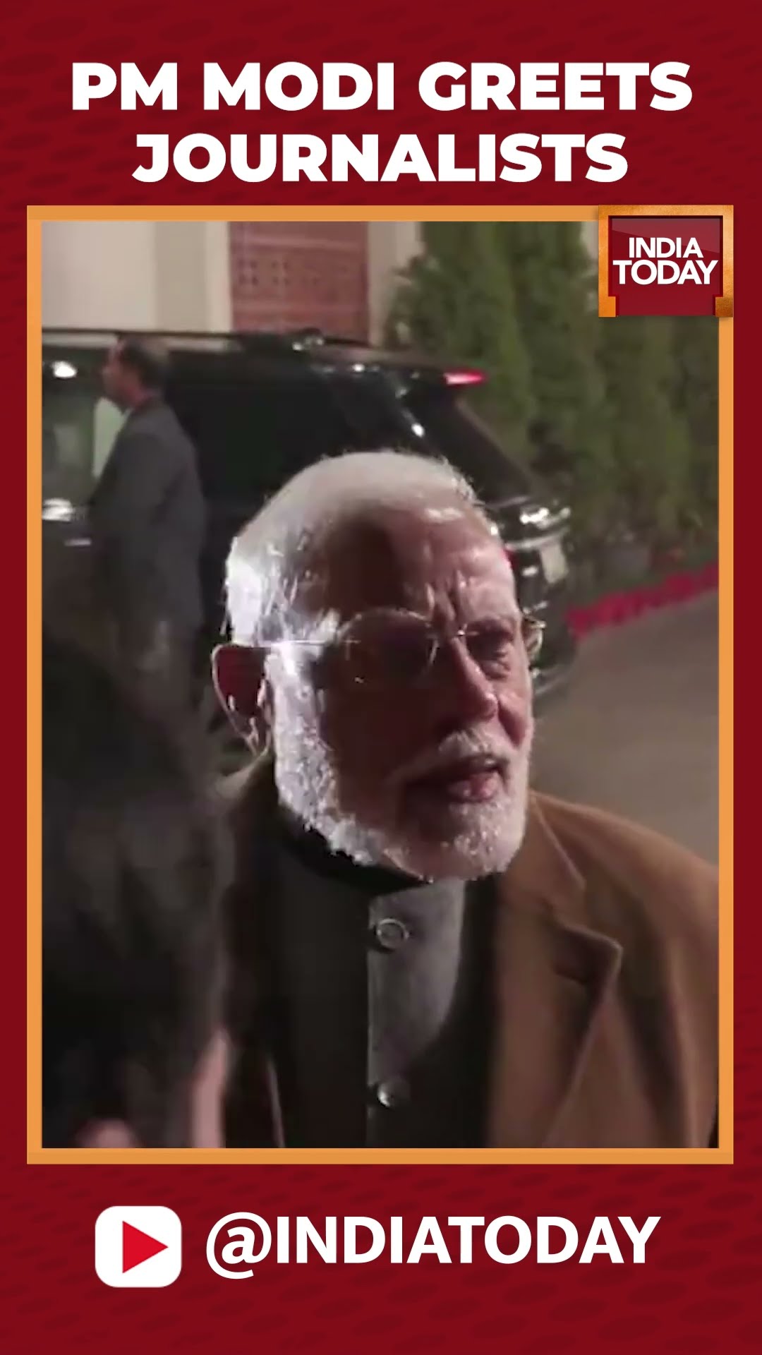 PM Modi Wishes Happy New Year To Journalists And Says To Take Care In Winter Season #shorts #pmmodi