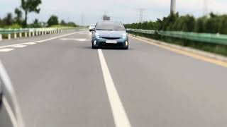 Toyota Prius 2005 Modified Body Kit And Bumper Upgrade To 2012 Air Suspension Run On The Highway