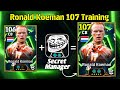 Ronald Koeman 107 Rated Best Training efootball 2026✨|How To Train Ronald Koeman 107  efootball 2026