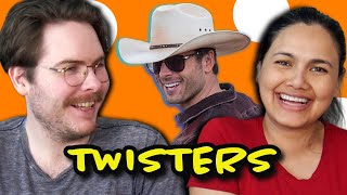 is Twisters actually good?
Nadia and Jake review Twisters (2024).
Jakes Letterboxd: https://letterboxd.com/ManCarrying/
merch: mancarryingthing.com
Nadias Instagram: https://instagram.com/womancarrying?i...
Jakes Instagram: https://www.instagram.com/mancarrying...
Jakes twitter: https://twitter.com/ManCarrying
Patreon: https://www.patreon.com/mancarryingthing
TikTok: https://www.tiktok.com/@mancarryingthing
Reddit: https://www.reddit.com/r/ManCarryingT...
Discord: https://discord.gg/dz6zskP53w
Want to send us something? Do it here:
PO Box 7887
Bonney Lake, WA 98391
#twisters is Twisters actually good?