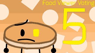 Food Viewer Voting #5