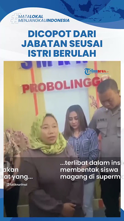 BIKIN MALU Polri, Bripka Nuril Dicopot dari Jabatannya Gegara Ulah Istri Bentak Siswi Magang