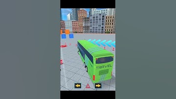 Bus Parking Madness: Can You Handle the Challenge? Bus Parking  Games || Android Gameplay #games